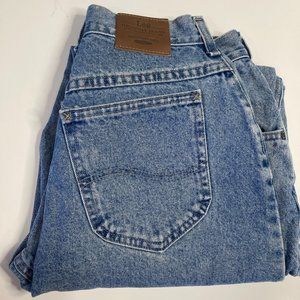 Vintage Lee Women's Stone Wash Acid Wash 90s Jeans Size 10